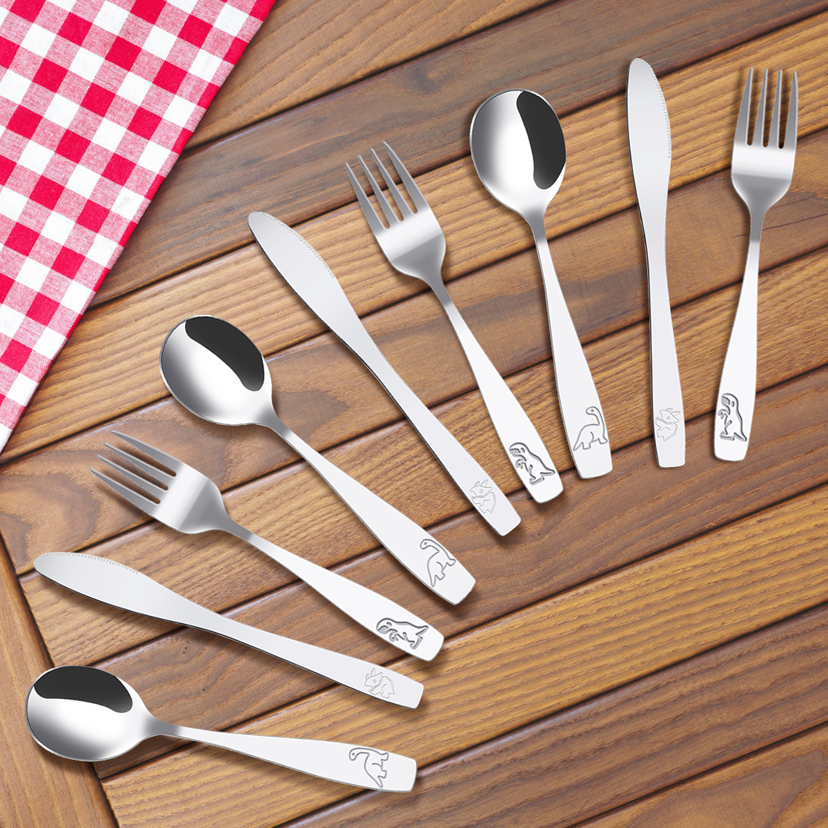 Commercial Kitchen Knife Set - 10/3 Sets Knife Fork Spoon Cutlery