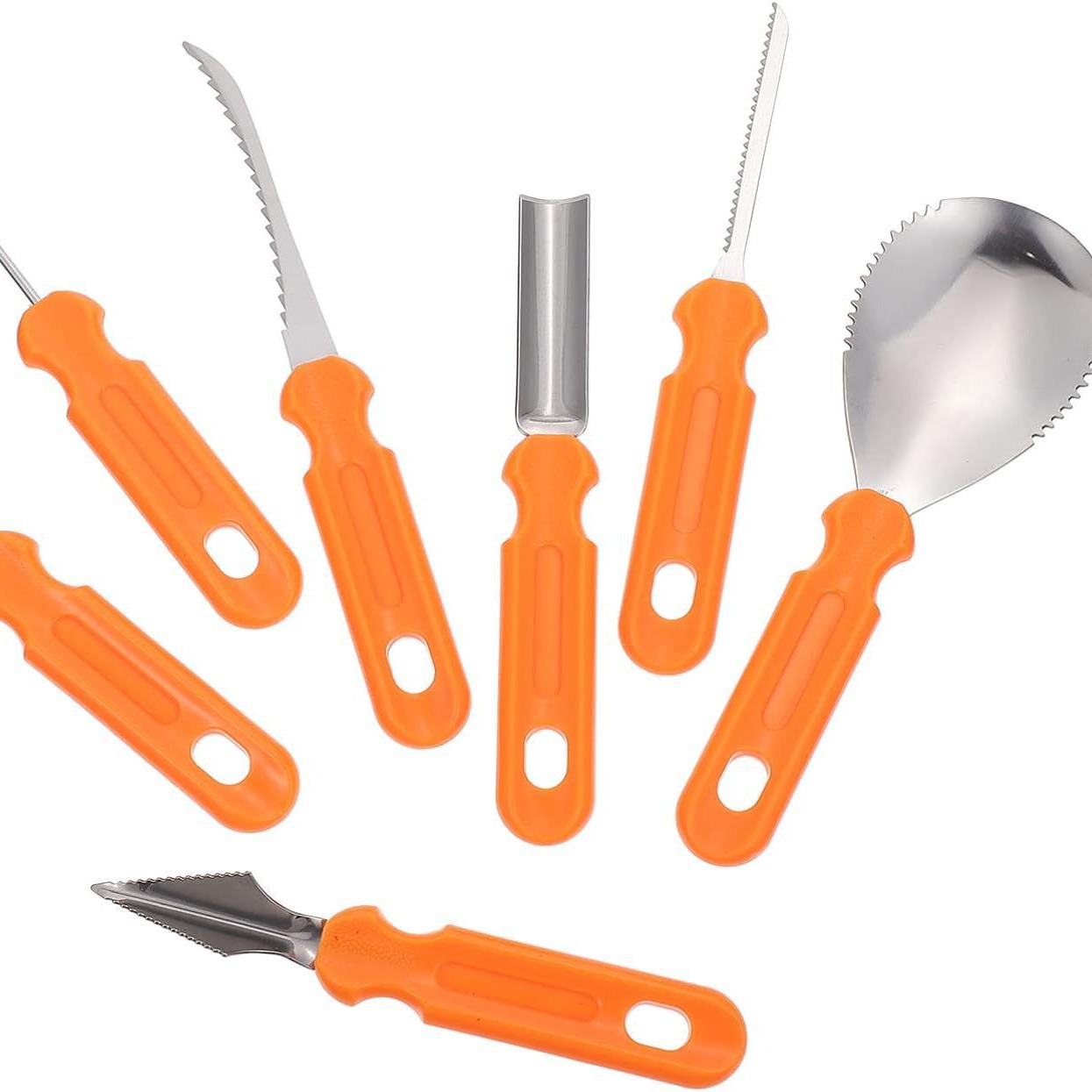 7Pcs Halloween Pumpkin Carving – Commercial Kitchen Knife Set Bewertung und Preis