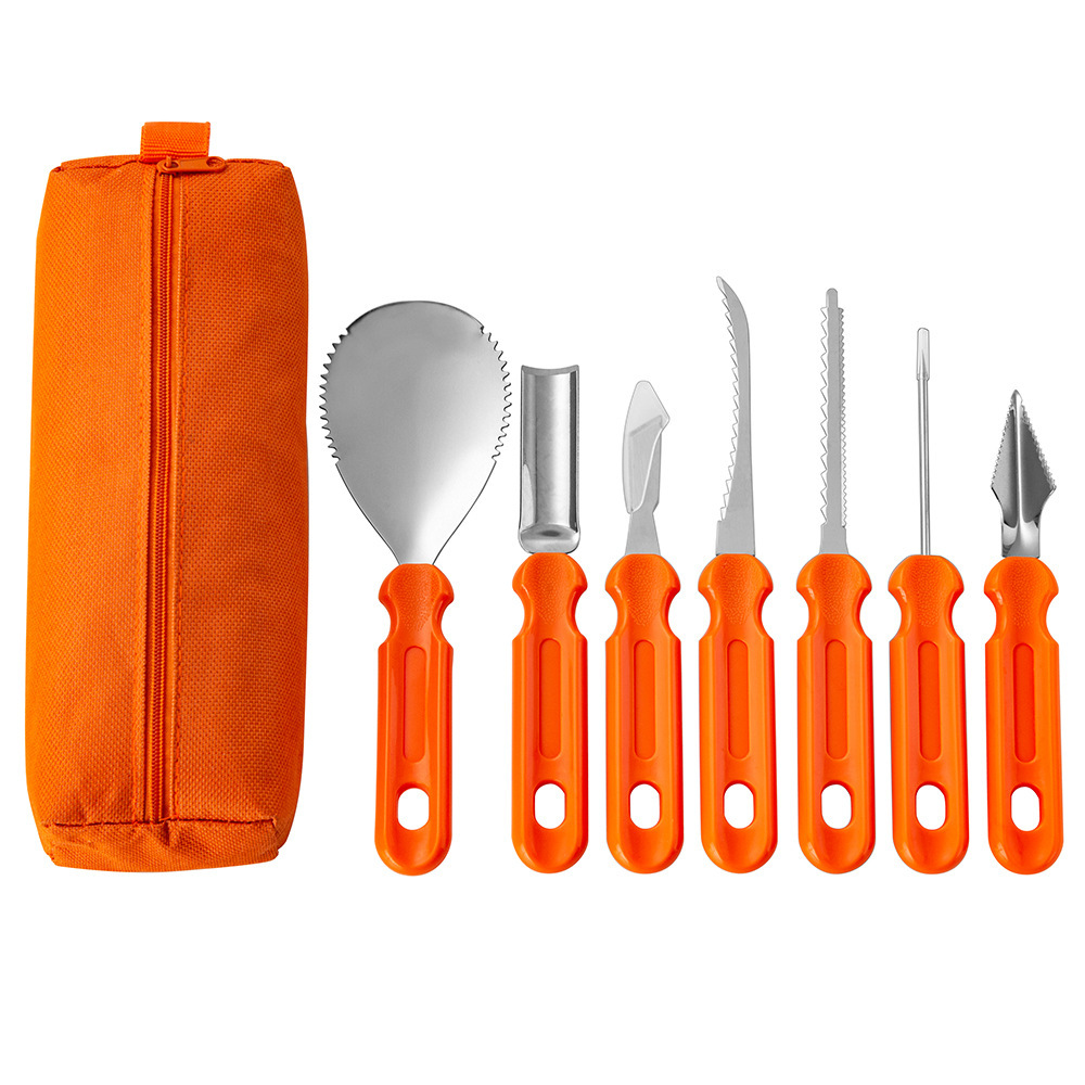 7Pcs Halloween Pumpkin Carving – Commercial Kitchen Knife Set Bewertung und Preis