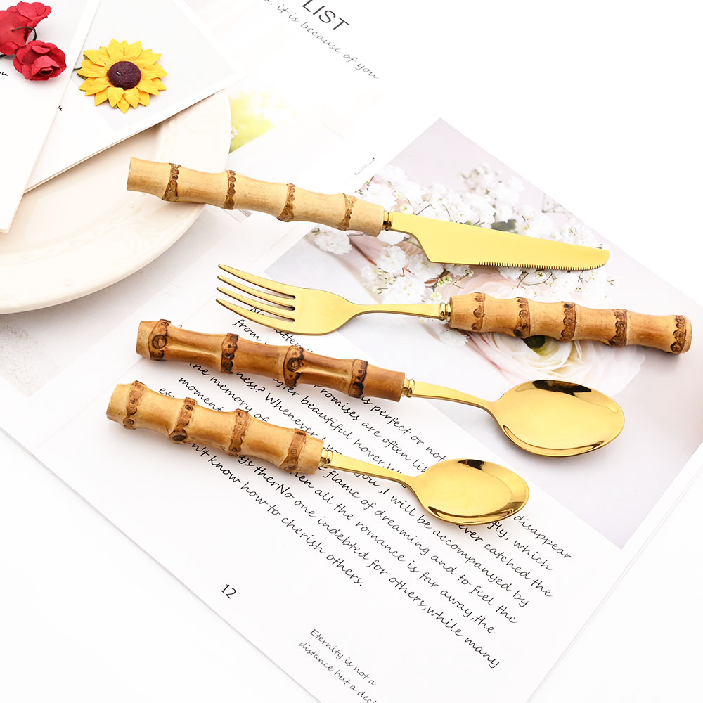 Drmfiy Gold Dinner Fork Cutler – Commercial Kitchen Knife Set Bewertung und Preis