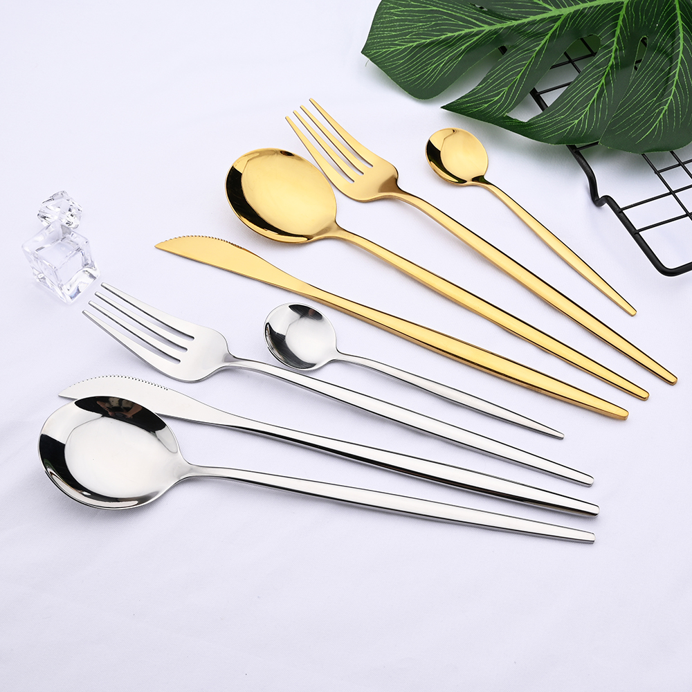 4pcs Gold Dinnerware Set Stain – Commercial Kitchen Knife Set Bewertung und Preis