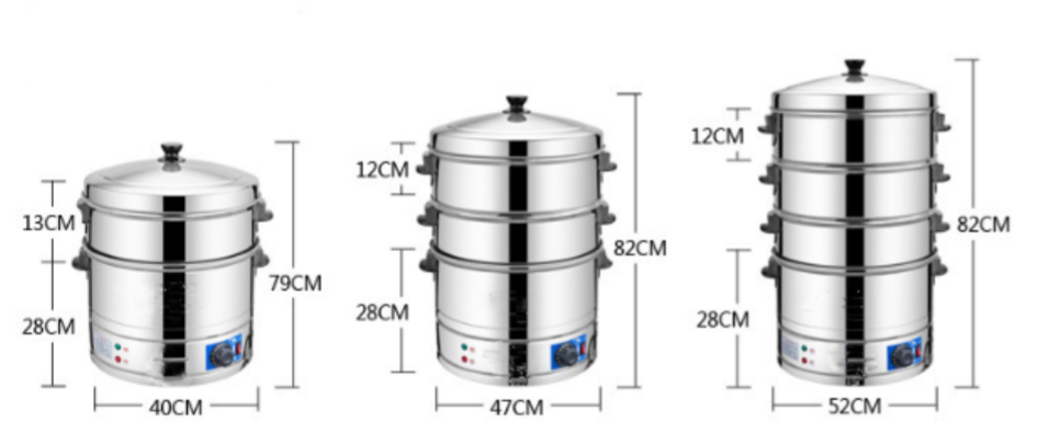 Commercial 35cm 40cm 47cm Stai – Commercial Kitchen Boiler Bewertung und Preis