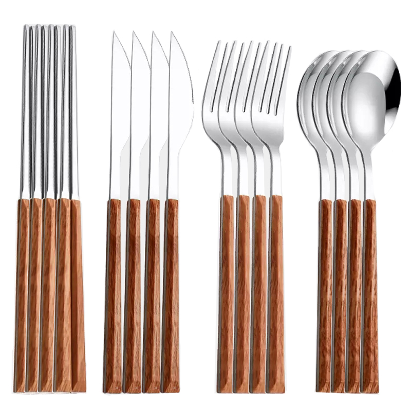 Wood Handle Cutlery Set Korean – Commercial Kitchen Knife Set Bewertung und Preis