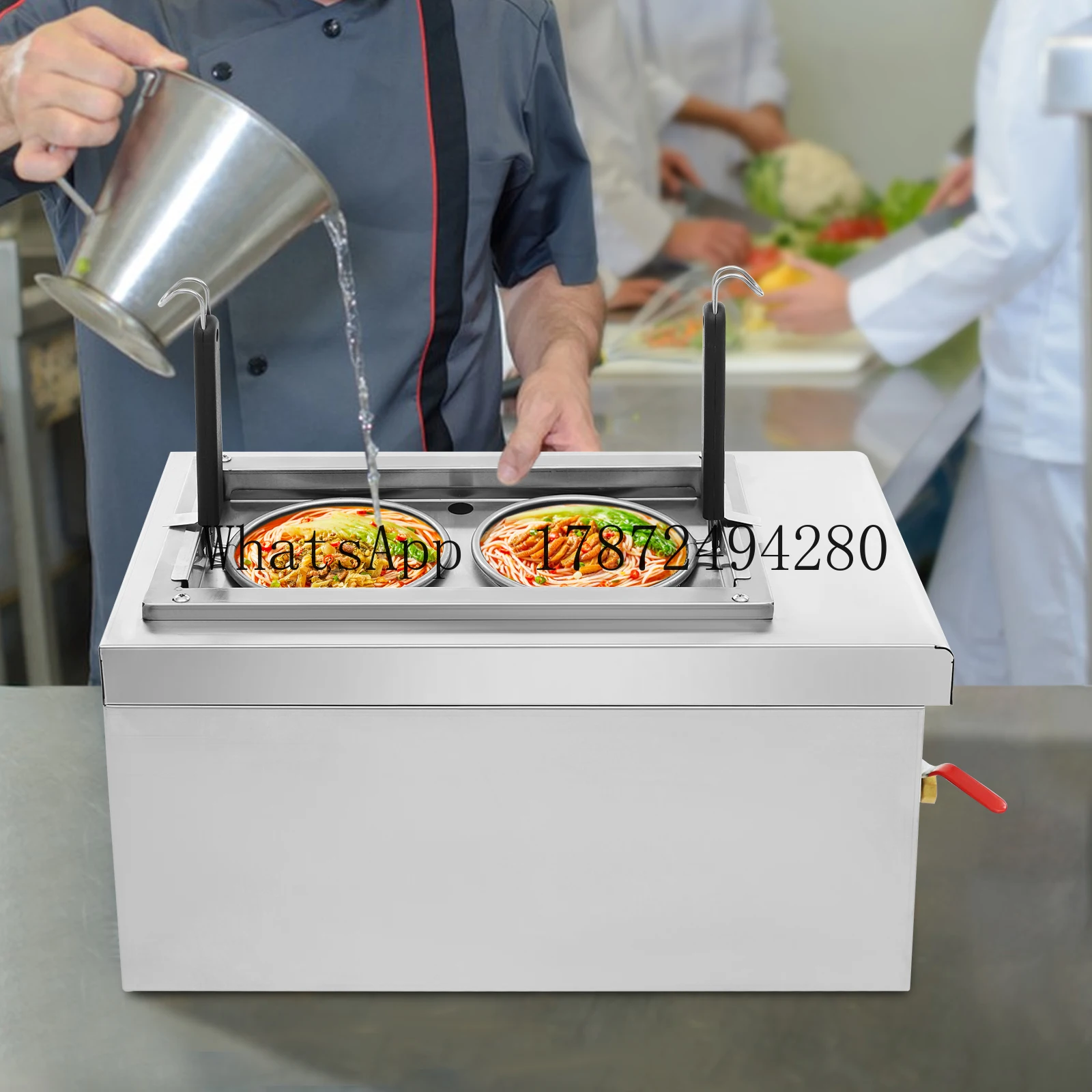 Commercial 2-Pan Electric Nood – Commercial Kitchen Boiler Bewertung und Preis