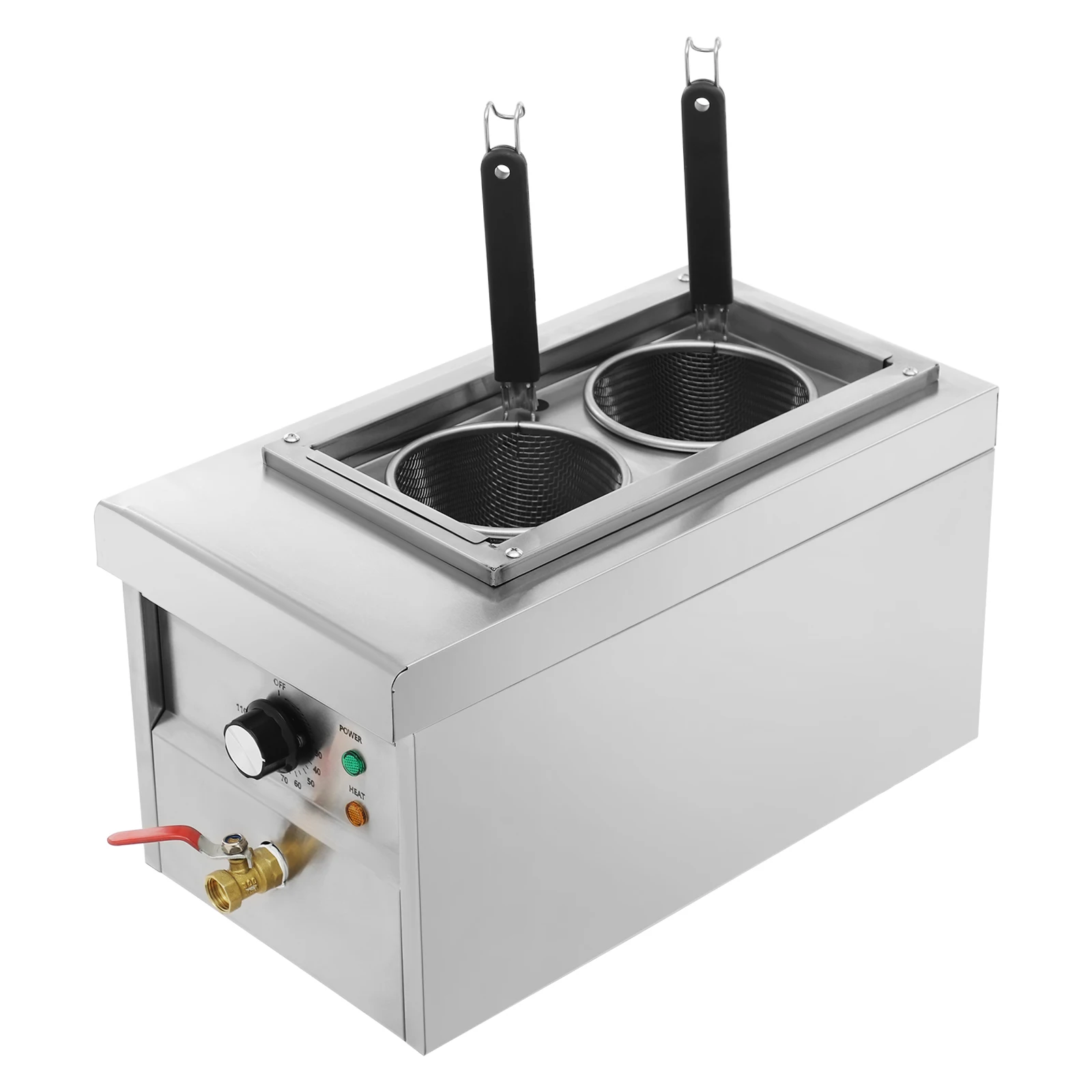 Commercial 2-Pan Electric Nood – Commercial Kitchen Boiler Bewertung und Preis
