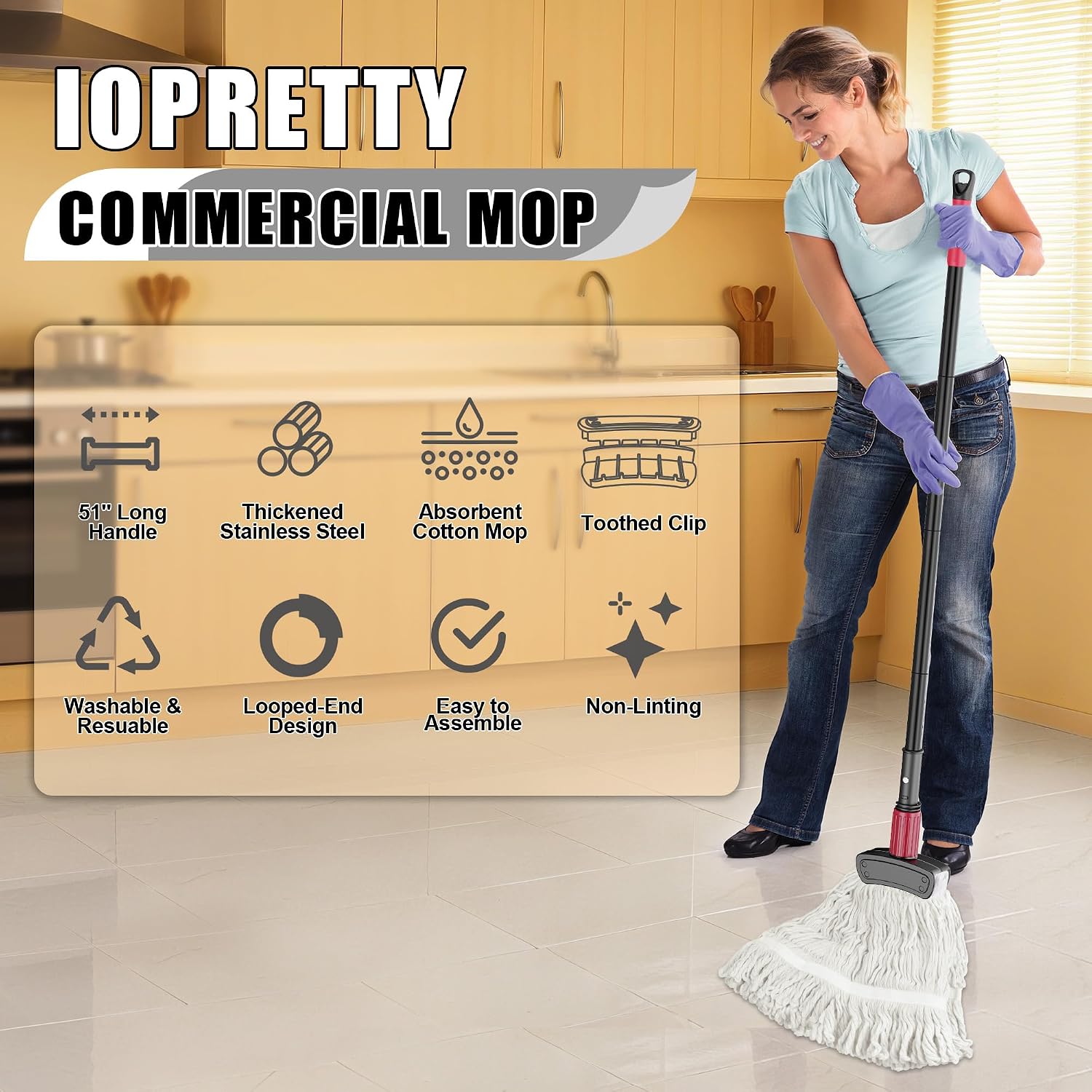 Commercial Mop for Floor Clean – Commercial Kitchen Tile Bewertung und Preis