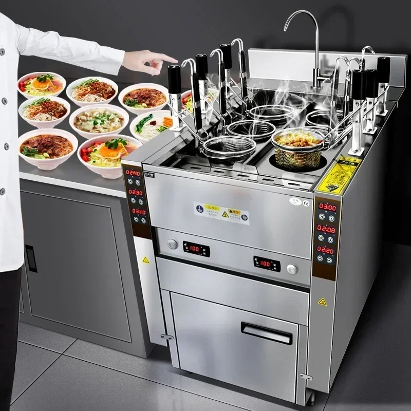 Auto-lift Pasta Cooker with 6  – Commercial Kitchen Boiler Bewertung und Preis