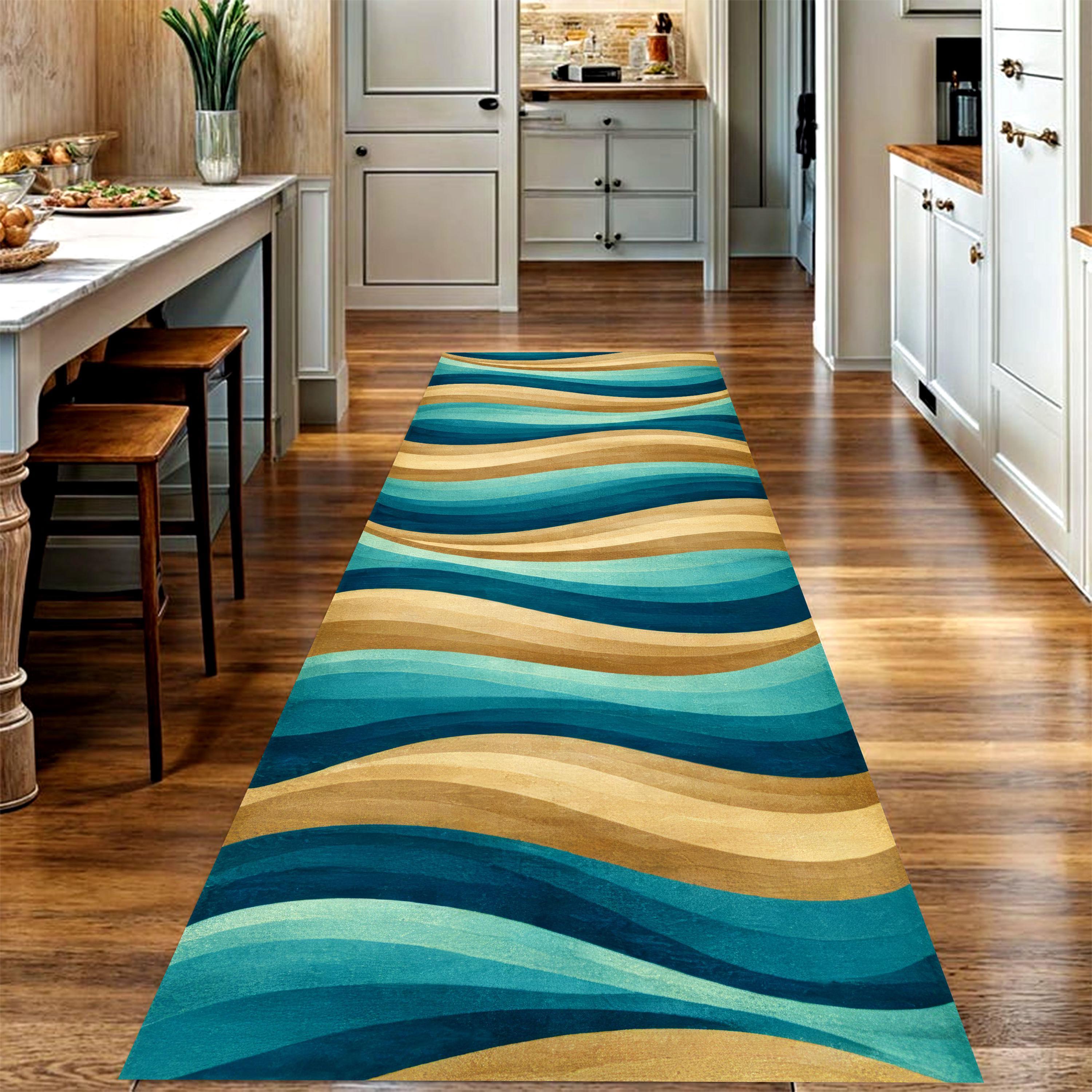 Blue Gradient Striped Long Run – Commercial Kitchen Layouts Bewertung und Preis