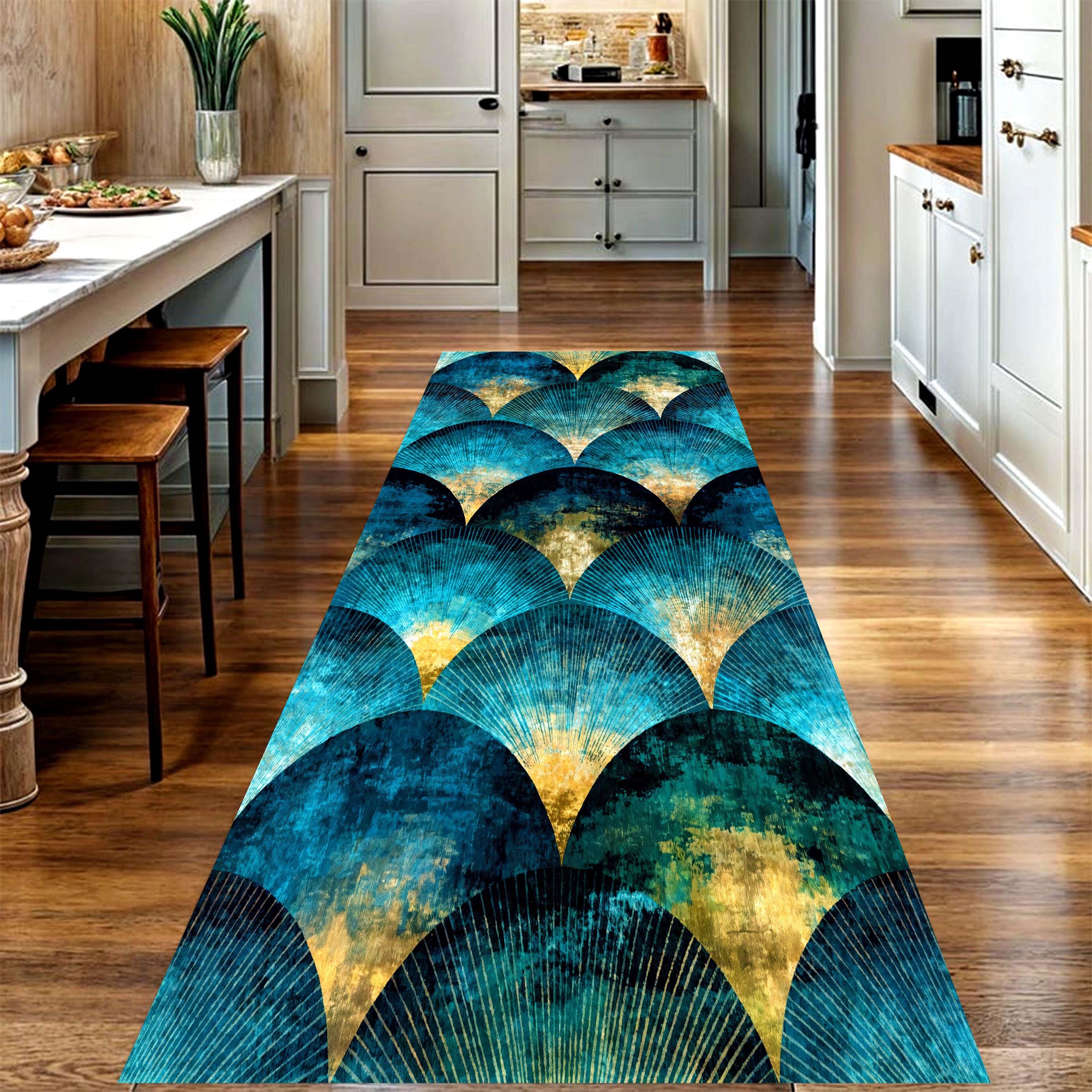 Blue Gradient Striped Long Run – Commercial Kitchen Layouts Bewertung und Preis