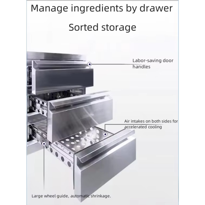 Commercial Stainless Steel Air – Commercial Kitchen Refrigerator Bewertung und Preis