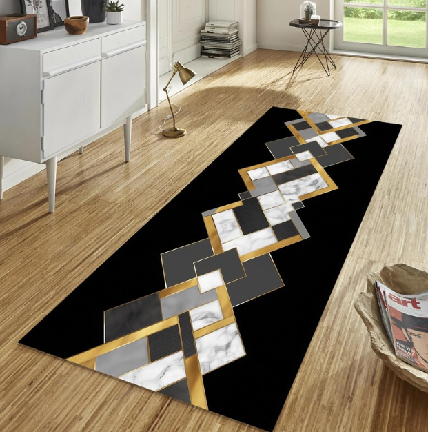 Checkerboard Vinyl Runner Rug  – Commercial Kitchen Tile Bewertung und Preis