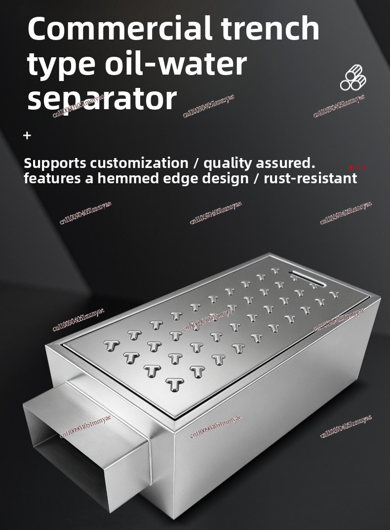 Thickened Stainless Steel Comm – Commercial Kitchen Grease Interceptor Bewertung und Preis