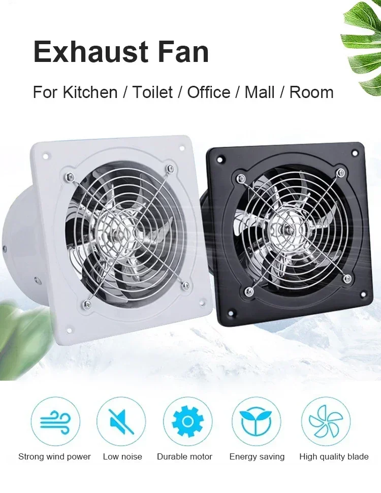 4/6 Inch High Speed Exhaust Fa – Commercial Kitchen Exhaust Fan Bewertung und Preis