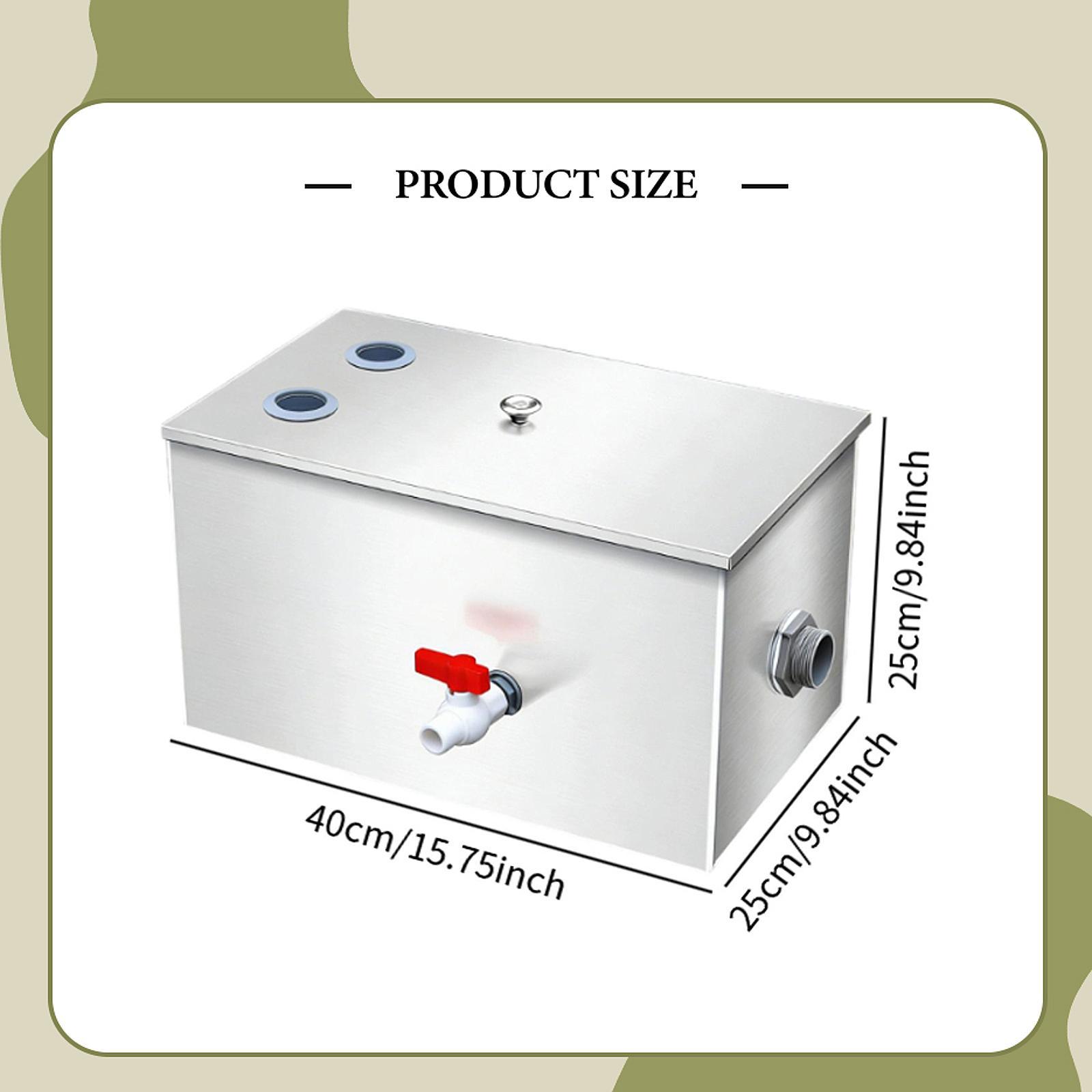 Commercial Grade Stainless Ste – Commercial Kitchen Grease Interceptor Bewertung und Preis