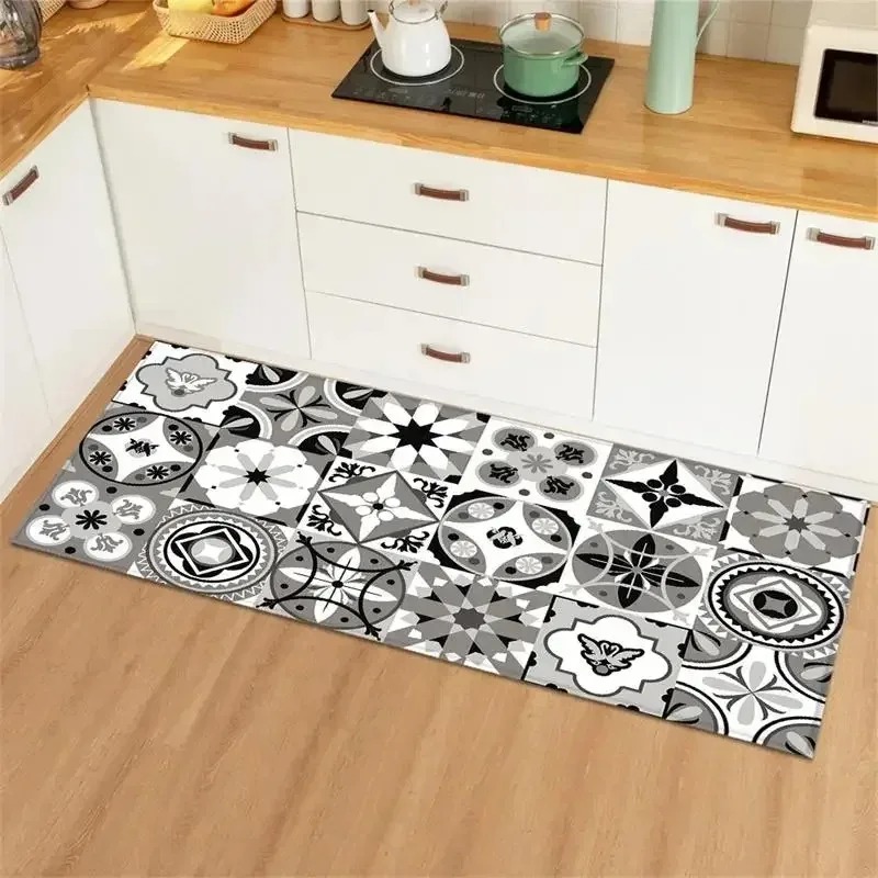 Blue Yellow Vintage Tile Colla – Commercial Kitchen Tile Bewertung und Preis