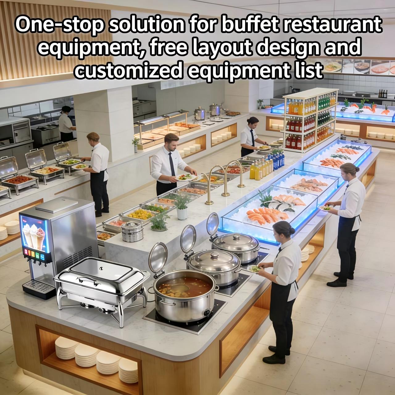 KFC Commercial Fast Food Equip – Commercial Kitchen Layouts Bewertung und Preis