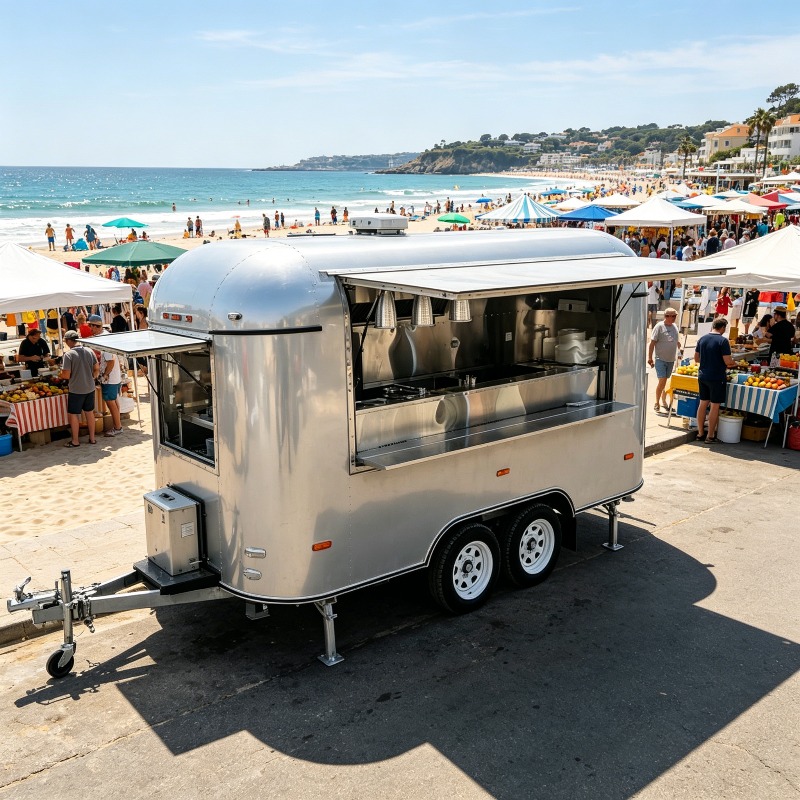 Stainless Steel Food Trailer M – Commercial Kitchen Layouts Bewertung und Preis