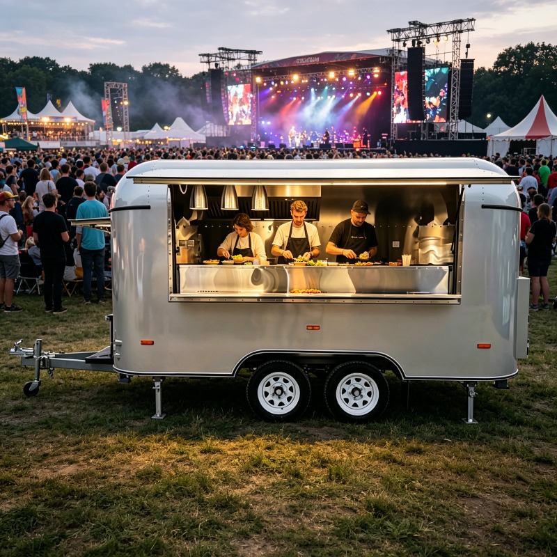 Stainless Steel Food Trailer M – Commercial Kitchen Layouts Bewertung und Preis
