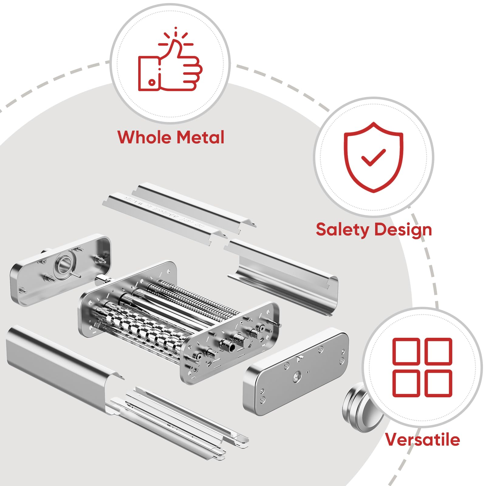 Gvode 3 in 1 Pasta Attachment  – Commercial Kitchenaid Bewertung und Preis