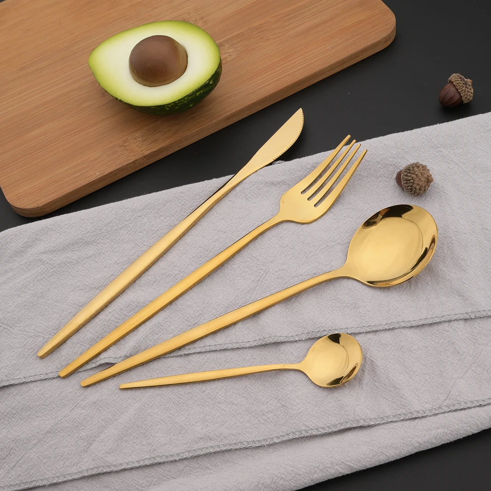 16Pcs Green Gold Dinnerware St – Commercial Kitchen Knife Set Bewertung und Preis