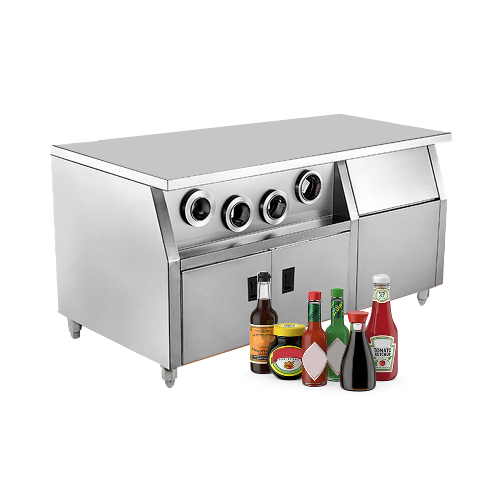 Stainless Steel Fast Food & Re – Commercial Kitchen Island On Wheels Bewertung und Preis
