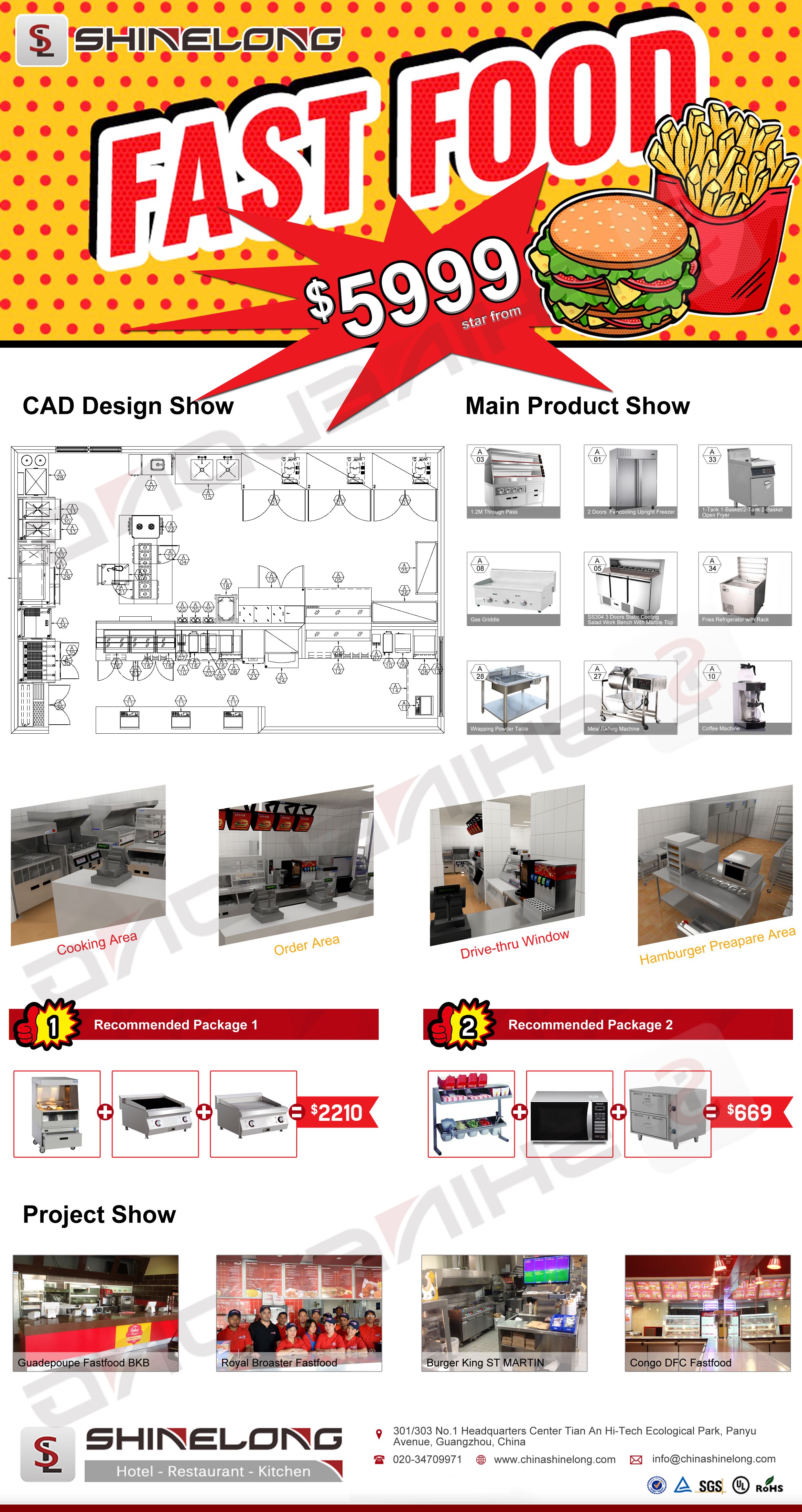 Fast Food Restaurant Equipment – Commercial Kitchen Layouts Bewertung und Preis