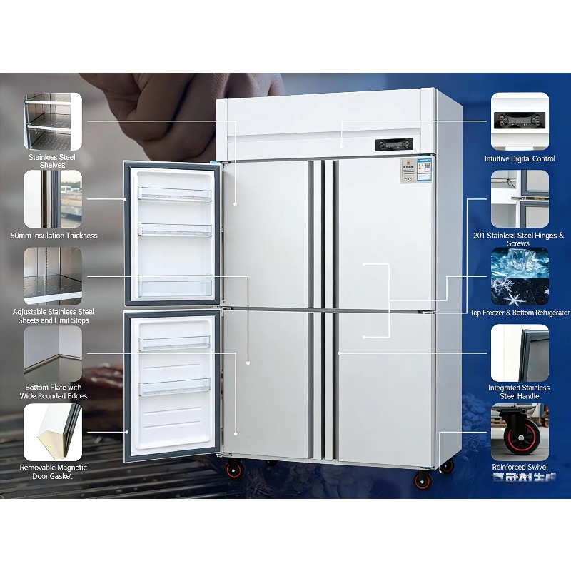 Commercial Stainless Steel Upr – Commercial Kitchen Refrigerator Bewertung und Preis