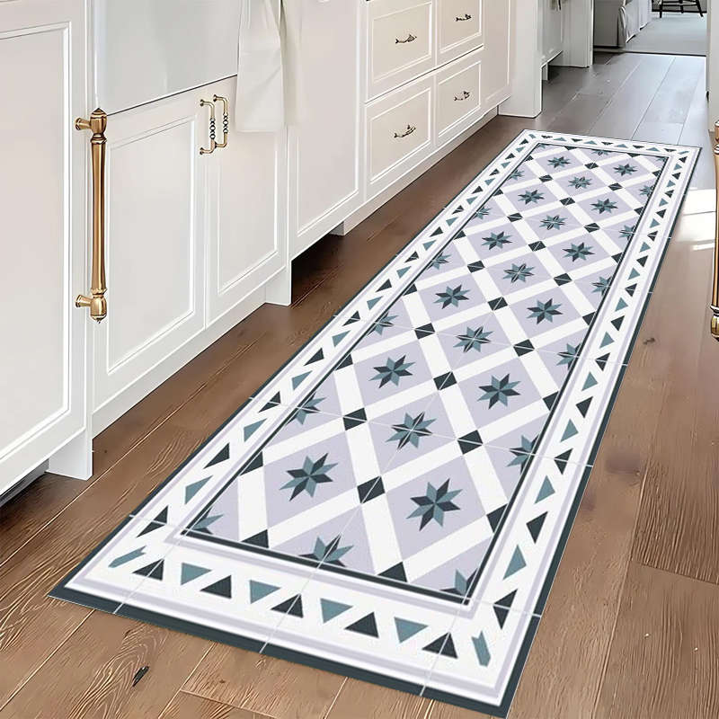 Blue and Grey Geometric Tile P – Commercial Kitchen Tile Bewertung und Preis