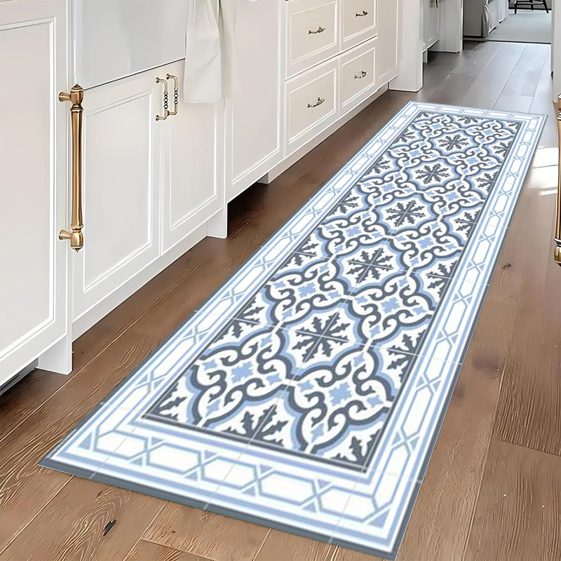 Blue and Grey Geometric Tile P – Commercial Kitchen Tile Bewertung und Preis
