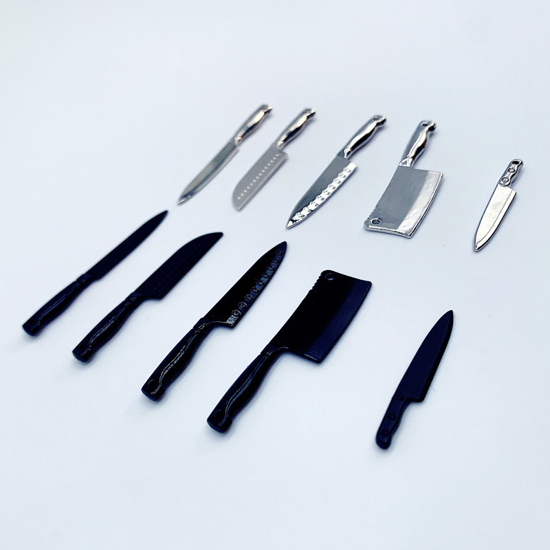 5Pcs/set Dollhouse Miniature H – Commercial Kitchen Knife Set Bewertung und Preis