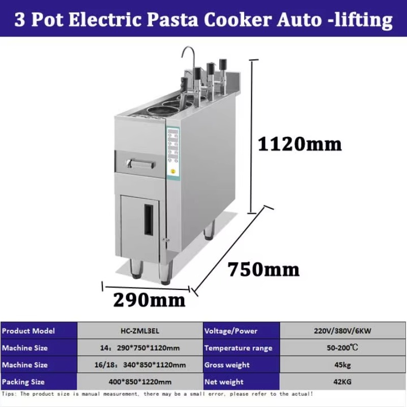 Commercial 3-Pot Electric Auto – Commercial Kitchen Boiler Bewertung und Preis