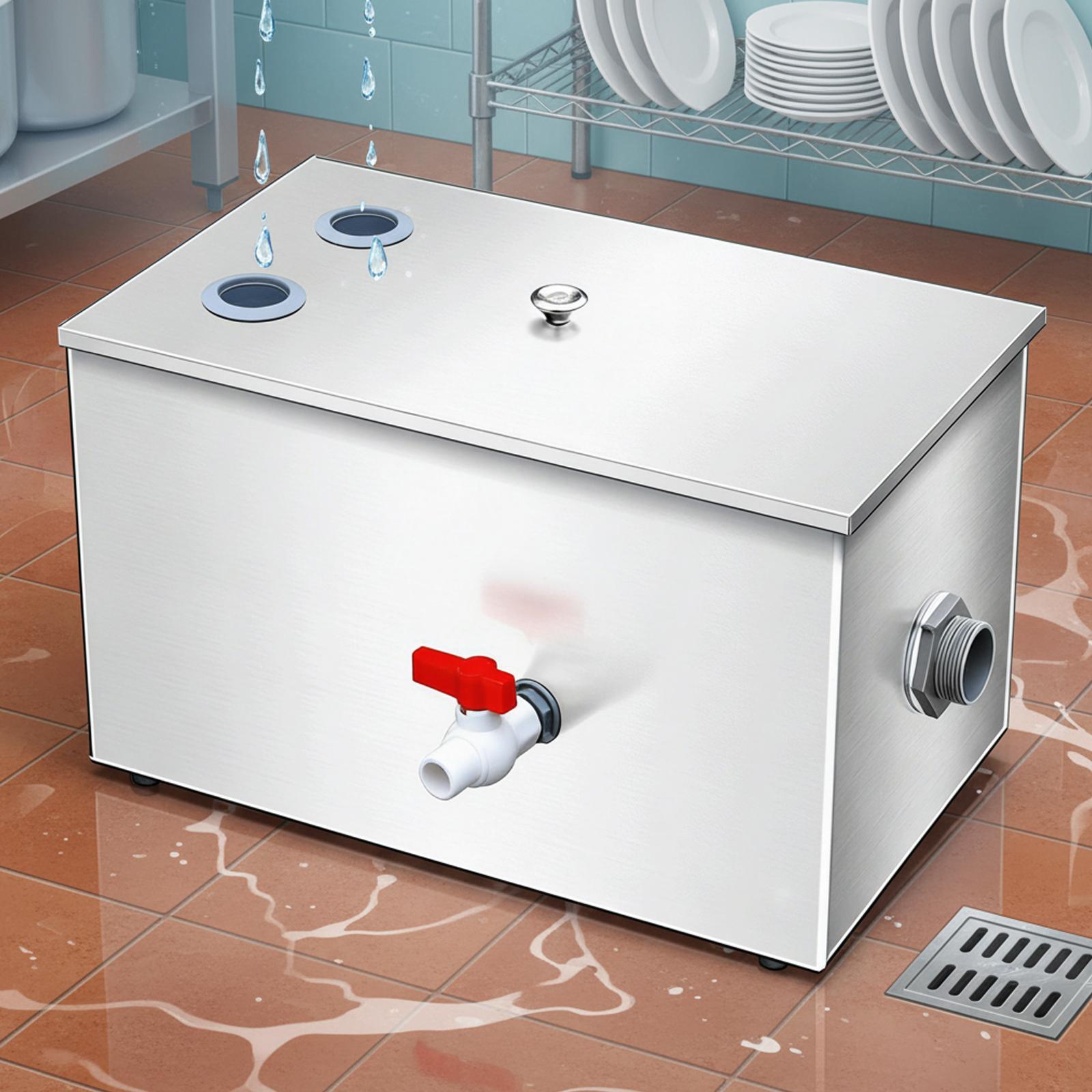 Stainless Steel Grease Trap In – Commercial Kitchen Grease Interceptor Bewertung und Preis