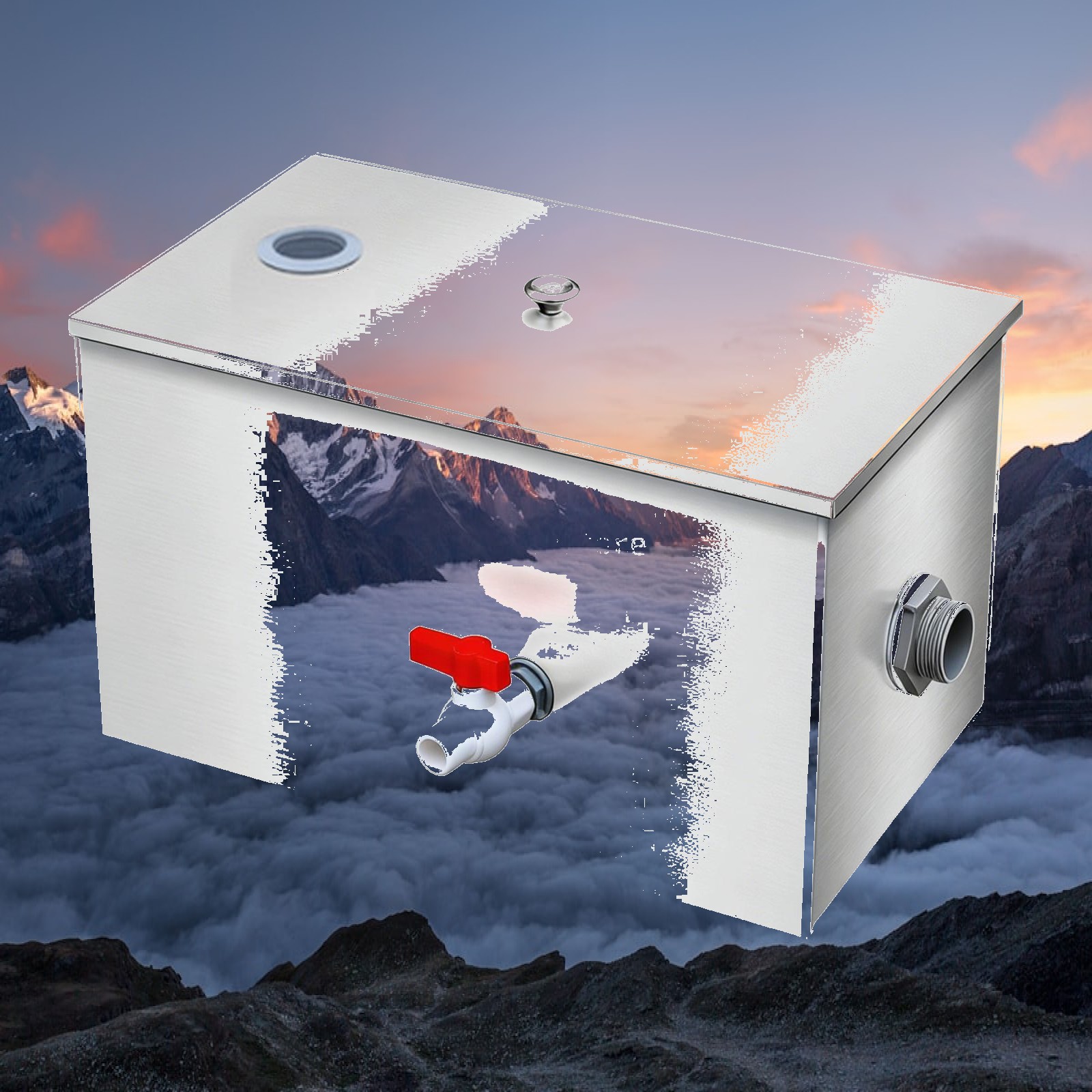 Easy Clean Grease Trap Interce – Commercial Kitchen Grease Interceptor Bewertung und Preis